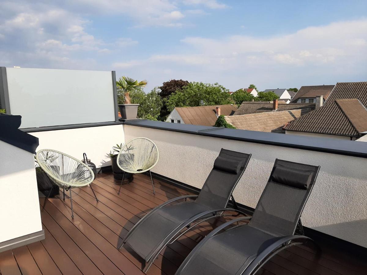 Penthouse Griemann 1 Mit Infrarotkabine Und Eigener Dachterrasse Fuer Max 4 Personen Illmitz Dış mekan fotoğraf